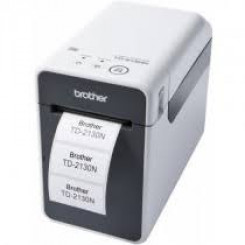 Brother TD-2130NHC - Label printer - thermal paper - Roll (6.3 cm) - 300 x 300 dpi - up to 152.4 mm/sec - USB 2.0, LAN, serial, USB host